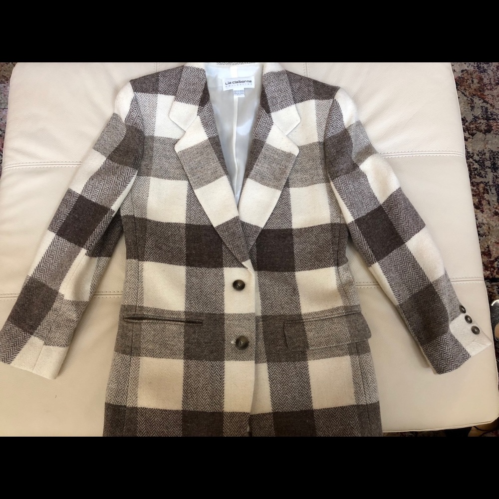 Vintage Liz Claiborne Wool Blazer